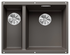 Кухонная мойка BLANCO - Subline 340/160-U RH вулканический серый (527346)
