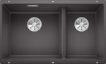 Кухонная мойка BLANCO - Subline 430/270-U темная скала (523152)