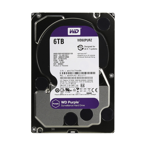 Жесткий диск WESTERN DIGITAL - WD60PURZ HDD 6Tb