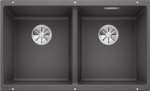 Кухонная мойка BLANCO - Subline 350/350-U темная скала (523575)