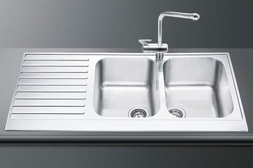 Мойка установка с бортиком 8 мм Smeg - LPD116S (доставка 4-6 недель) ID:SM011313