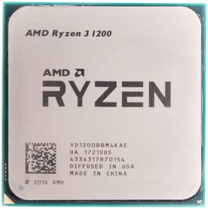 Процессор AMD - Ryzen 3 1200 AM4 OEM YD1200BBM4KAE