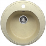 Кухонная мойка мрамор  POLYGRAN - F-08 опал