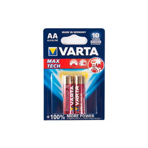 Батарейка VARTA - LR6 Max tech, (Longlife Power Max Mignon) AA, 1.5 V, 2 шт., Блистер