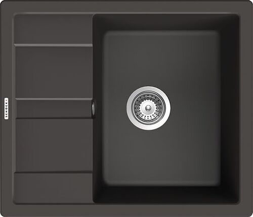 Кухонная мойка SCHOCK - Optima 45D Cristalite оникс (700786)