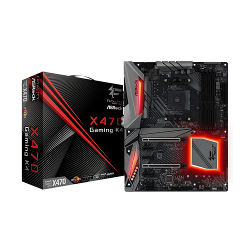 Материнская плата ASROCK - X470 GAMING K4 4717677335217