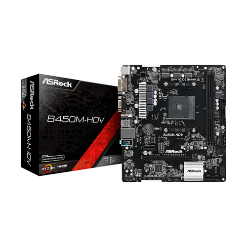 Материнская плата ASROCK - B450M-HDV