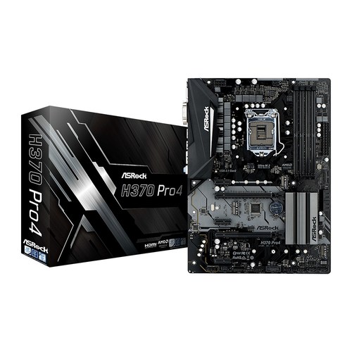 Материнская плата ASROCK - H370 PRO4