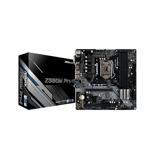 Материнская плата ASROCK - Z390M Pro4