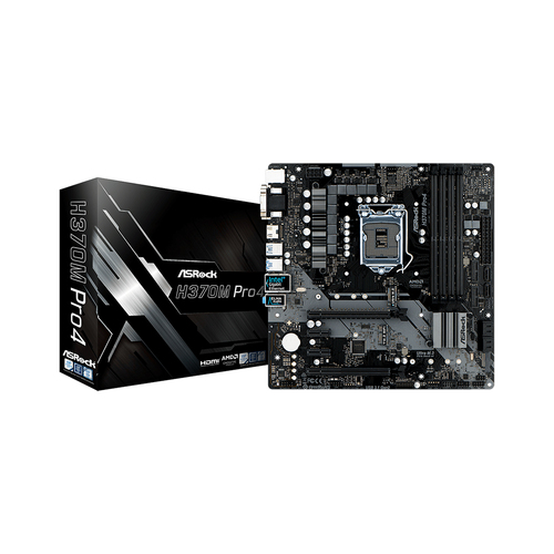 Материнская плата ASROCK - H370M PRO4