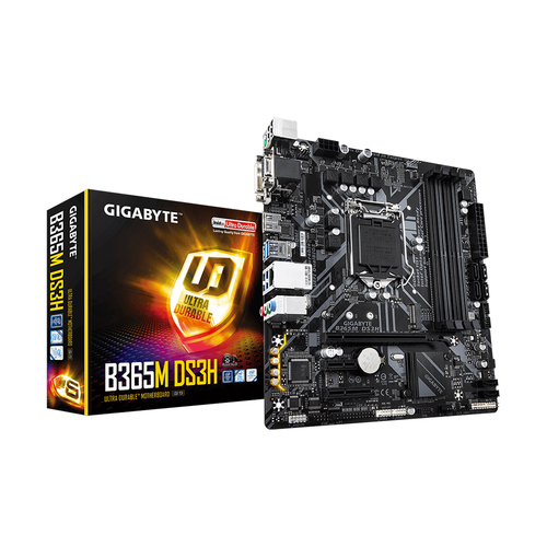 Материнская плата GIGABYTE - B365M DS3H 4719331805579