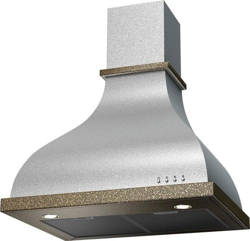 Вытяжка KRONA STELL - ALISA 600 white/bronze electronic