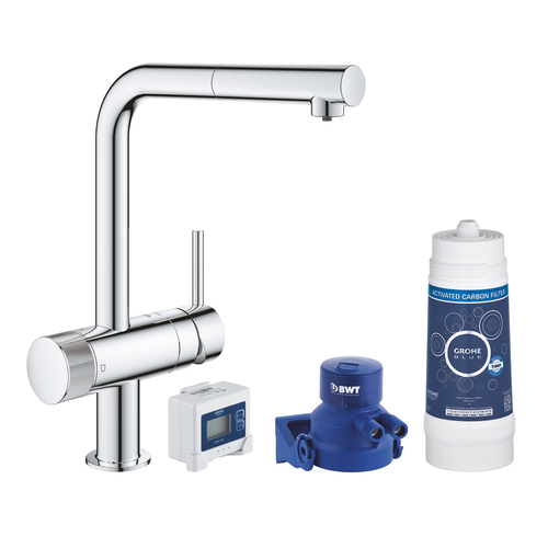 Кухонный смеситель Grohe - Blue Pure Minta  L-Ausl hzb.Mouss (30382000)