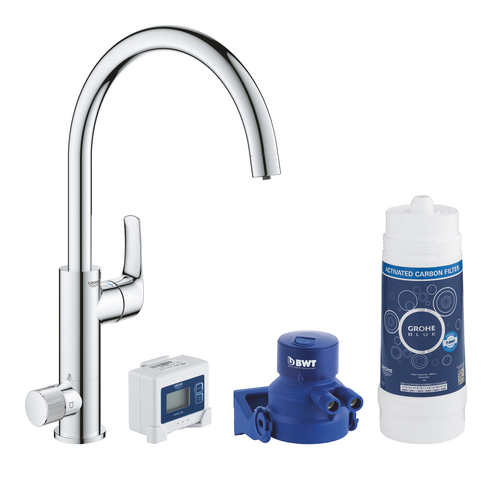Кухонный смеситель GROHE - Blue Pure Eurosmart  C-Ausl (30383000)