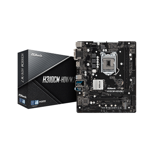 Материнская плата ASROCK - H310CM-HDV/M.2 4717677336351