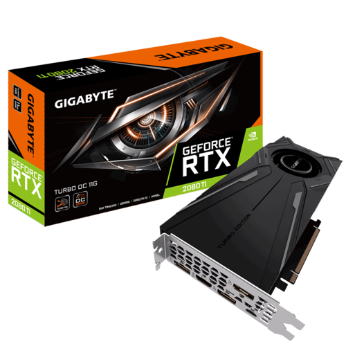 Видеокарта GIGABYTE - RTX 2080 Turbo OC