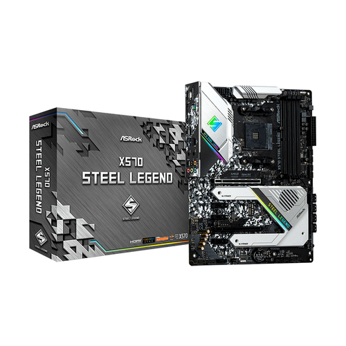 Материнская плата ASROCK - X570 STEEL LEGEND 4717677338904