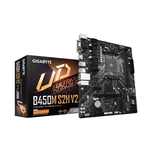 Материнская плата GIGABYTE - B450M S2H V2