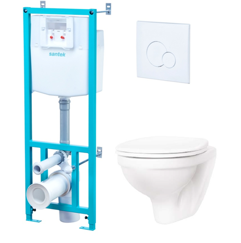 Исталляция в комплекте с унитазом - SANTEK - 1WH302464