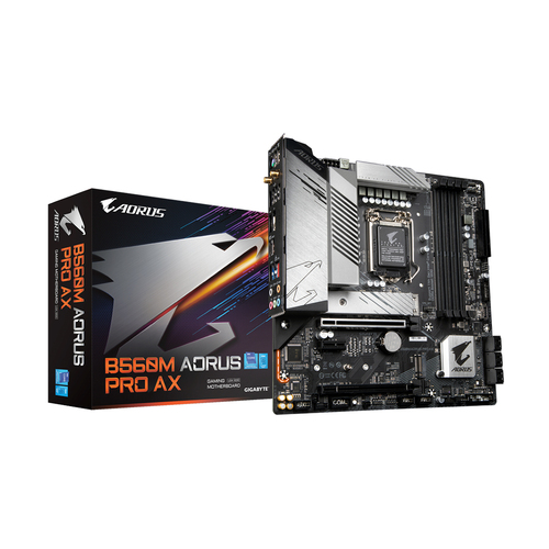 Материнская плата GIGABYTE - B560M AORUS PRO AX