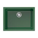 Кухонная мойка OMOIKIRI - OKINOSHIMA 61 U I RG GLOSSY NATCERAMIC ROYAL GREEN глянцевый 4911263