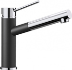 Кухонный смеситель BLANCO - KANO-S черный-хром (526174)