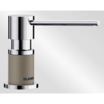 Дозатор BLANCO - 525816 Дозатор Lato хром/серый беж