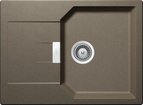 Кухонная мойка SCHOCK - Manhattan 45 D Cristalite альпака (701011)