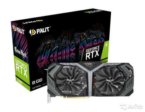 Видеокарта PALIT - RTX 2080 Gamerock Premium