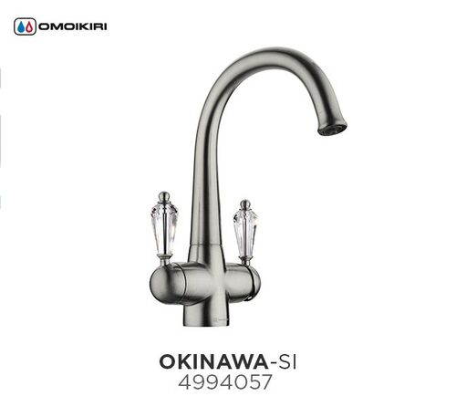 Кухонный смеситель OMOIKIRI - OKINAWA SI кристалл 4994057