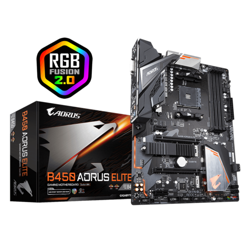 Материнская плата GIGABYTE - GA-B450 Aorus Elite