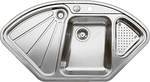 Кухонная мойка BLANCO - DELTA-IF нерж сталь зеркполировка (523667)