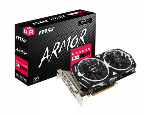 Видеокарта MSI - RX570 Armor 8G OC