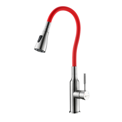 Кухонный смеситель - LeMark - LM5082S-Red