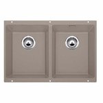 Кухонная мойка BLANCO - SUBLINE 350-350-U серый беж (523581)