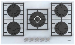 Варочная поверхность KORTING - HGG 9835 CTW