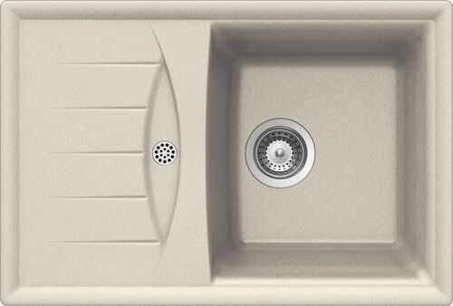Кухонная мойка SCHOCK - Genius 45D Small Cristalite эверест (700628)