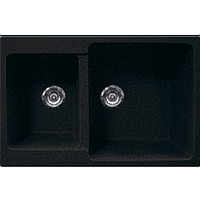 Кухонная мойка GRAN-STONE - GS 85К 308 черный