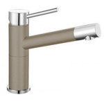 Кухонный смеситель BLANCO - ALTA Compact хром-серый беж (517633)