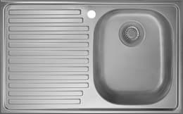 Кухонная мойка из нержавеющей стали FRANKE - PIX 611-5 3.5" лев. пер. б/в (101.0035.206)
