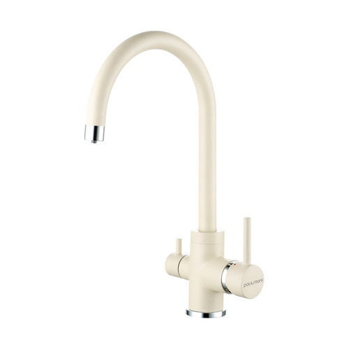 Кухонный смеситель цвет шампань PAULMARK - Es213211-428