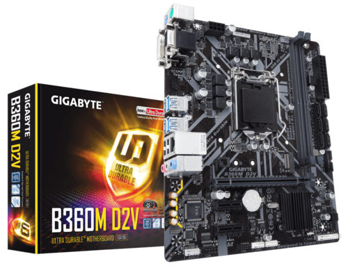 Материнская плата GIGABYTE - GA-B360M-D2V