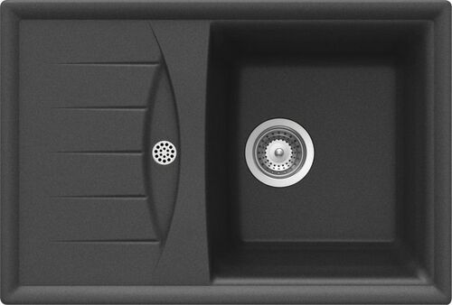 Кухонная мойка SCHOCK - Genius 45D Small Cristalite оникс (700251)