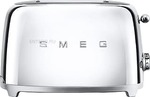 Тостер на 4 ломтика хром SMEG - TSF02SSEU