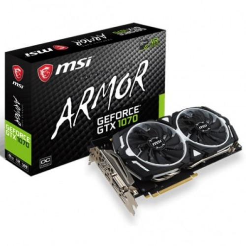 Видеокарта MSI - GTX 1070 Armor OC