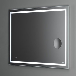 Универсальное зеркало с контурной Led-подсветкой, часами и косметическим зеркалом, 100 см AM.PM - M91AMOX1003WG