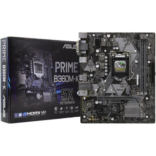 Материнская плата ASUS - PRIME B360M-K PRIME B360M-K