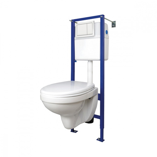 Инсталляция в комплекте - Cersanit - S-SET-DEL Vec TPL En-Wh-w
