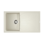 Кухонная мойка OMOIKIRI - YASUGATA 86 WH TETOGRANIT белый 4993871