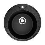 Кухонная мойка OMOIKIRI - TOVADA 51 BL ARTGRANIT черный 4993369